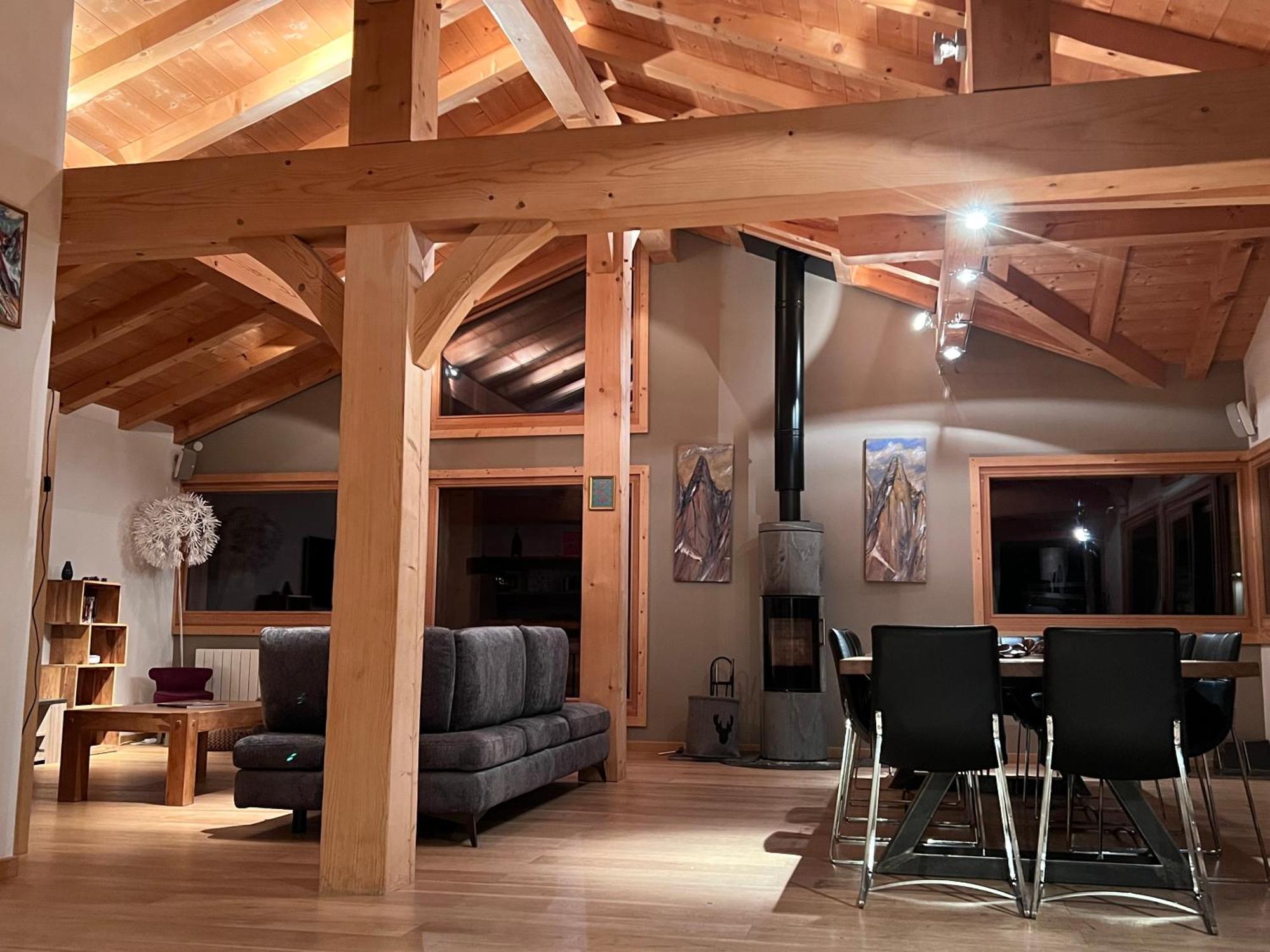 שאמוני Chalet Isabelle Mountain Lodge 5 Star 5 Bedroom En Suite Sauna Jacuzzi מראה חיצוני תמונה
