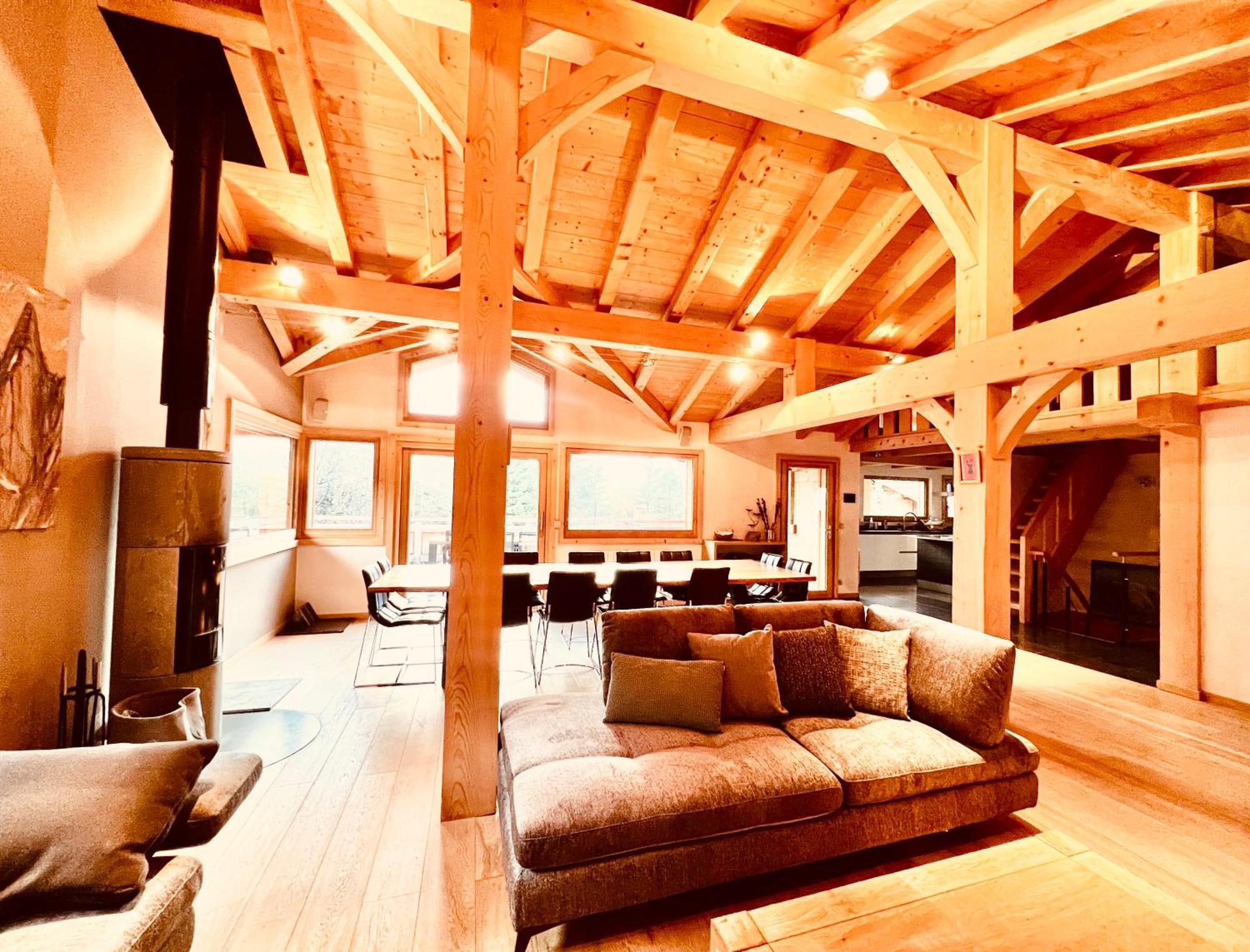 שאמוני Chalet Isabelle Mountain Lodge 5 Star 5 Bedroom En Suite Sauna Jacuzzi מראה חיצוני תמונה