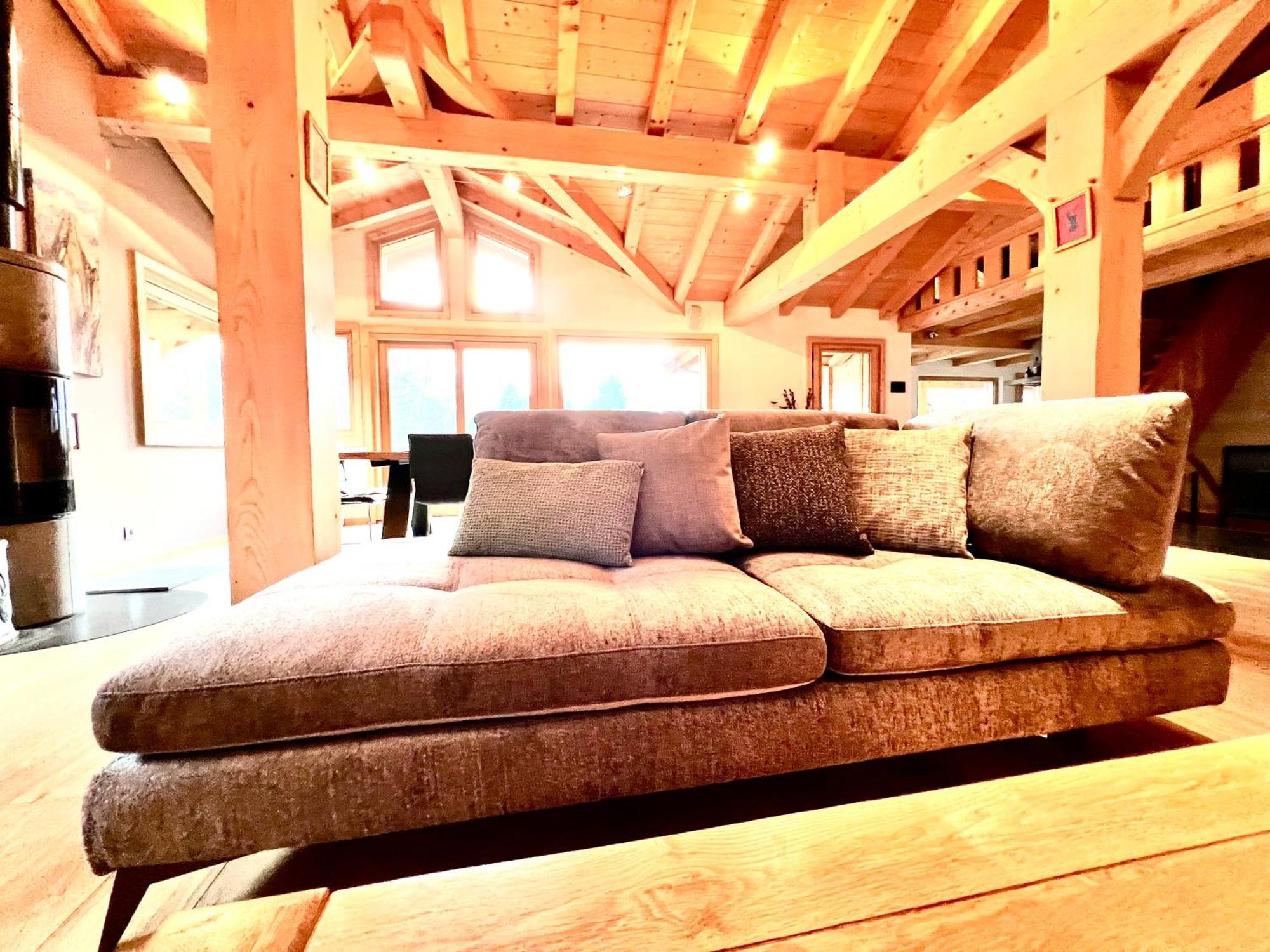 שאמוני Chalet Isabelle Mountain Lodge 5 Star 5 Bedroom En Suite Sauna Jacuzzi מראה חיצוני תמונה