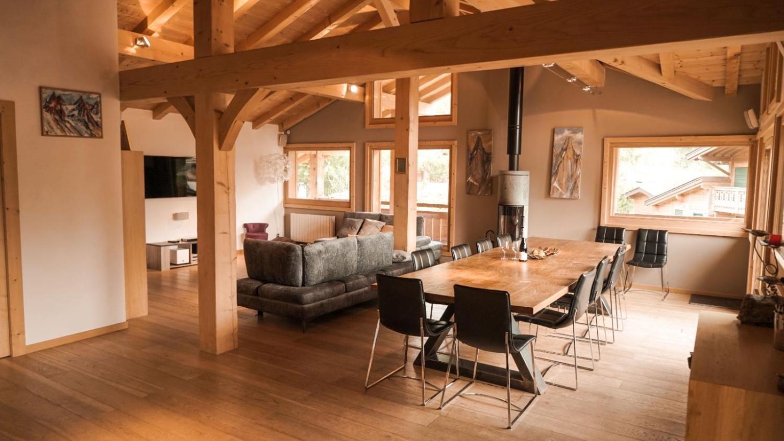 שאמוני Chalet Isabelle Mountain Lodge 5 Star 5 Bedroom En Suite Sauna Jacuzzi מראה חיצוני תמונה