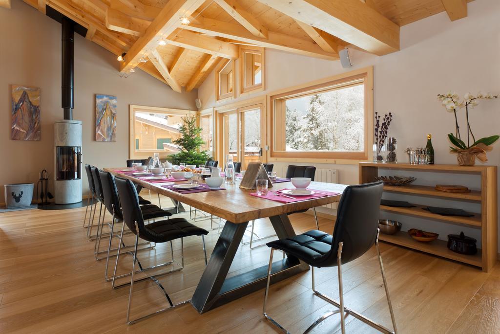 שאמוני Chalet Isabelle Mountain Lodge 5 Star 5 Bedroom En Suite Sauna Jacuzzi מראה חיצוני תמונה