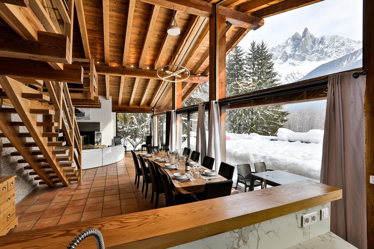 שאמוני Chalet Isabelle Mountain Lodge 5 Star 5 Bedroom En Suite Sauna Jacuzzi מראה חיצוני תמונה